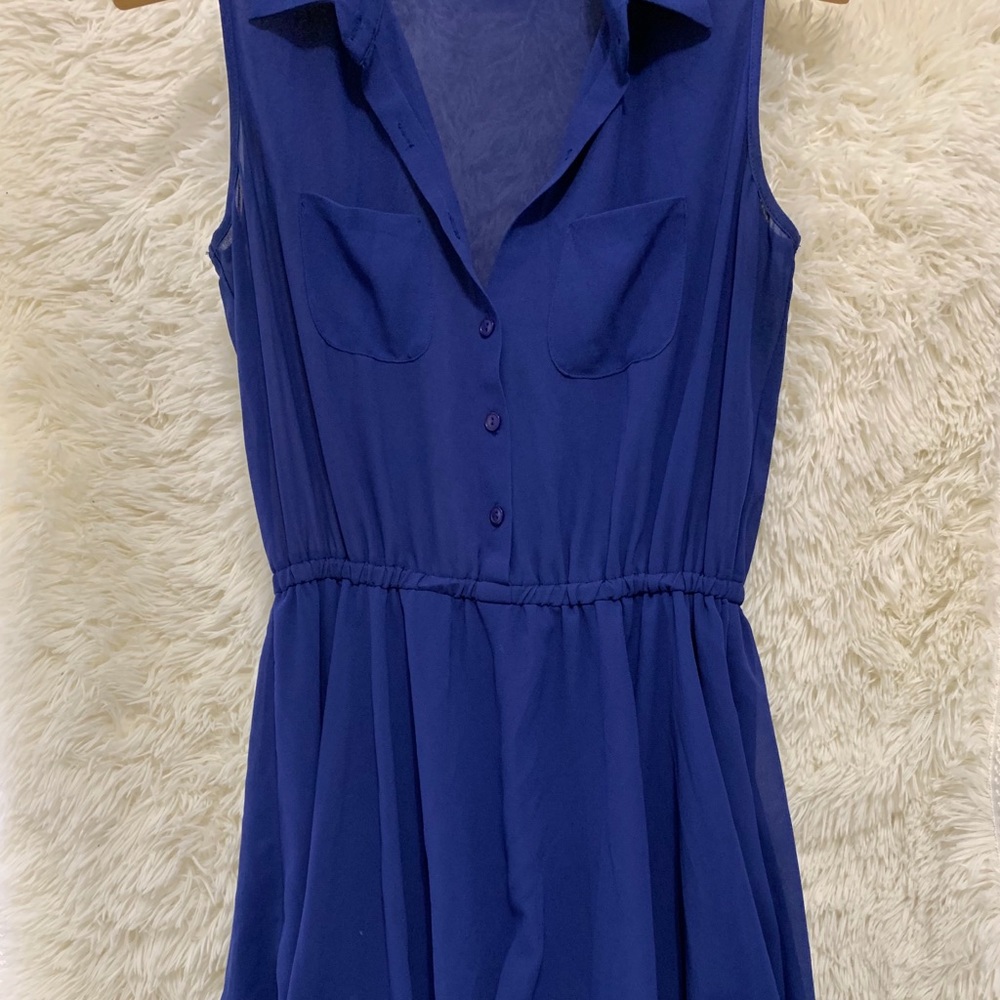 Blue dress